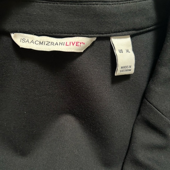 Isaac Mizrahi  Black Blazer - Picture 4 of 6